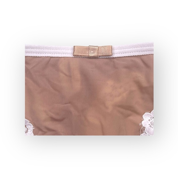 new Honeydew Intimates ❤︎︎ Emily Sheer Micro Lace Trim Thong Panty ❤︎︎ Suntan M - Picture 4 of 16